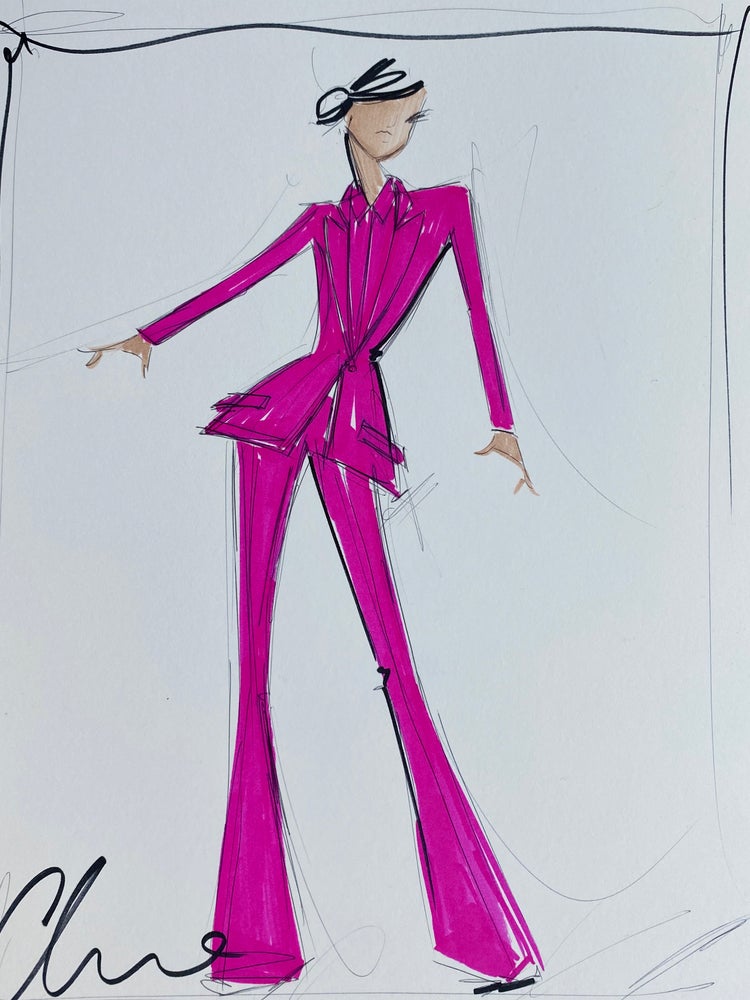 "Zendaya" - Sketch Print