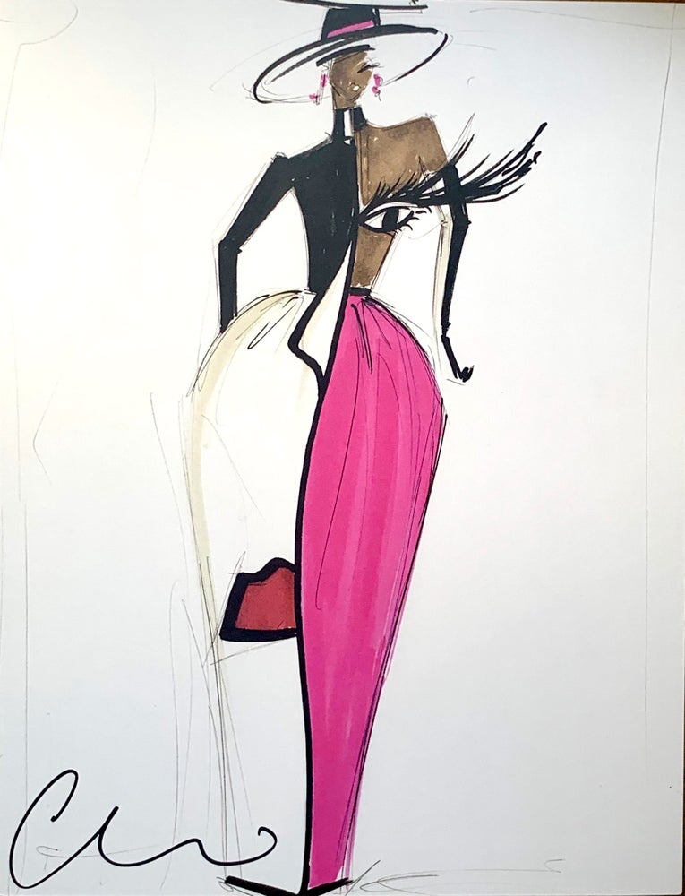 "Janelle Monáe" - Sketch Print