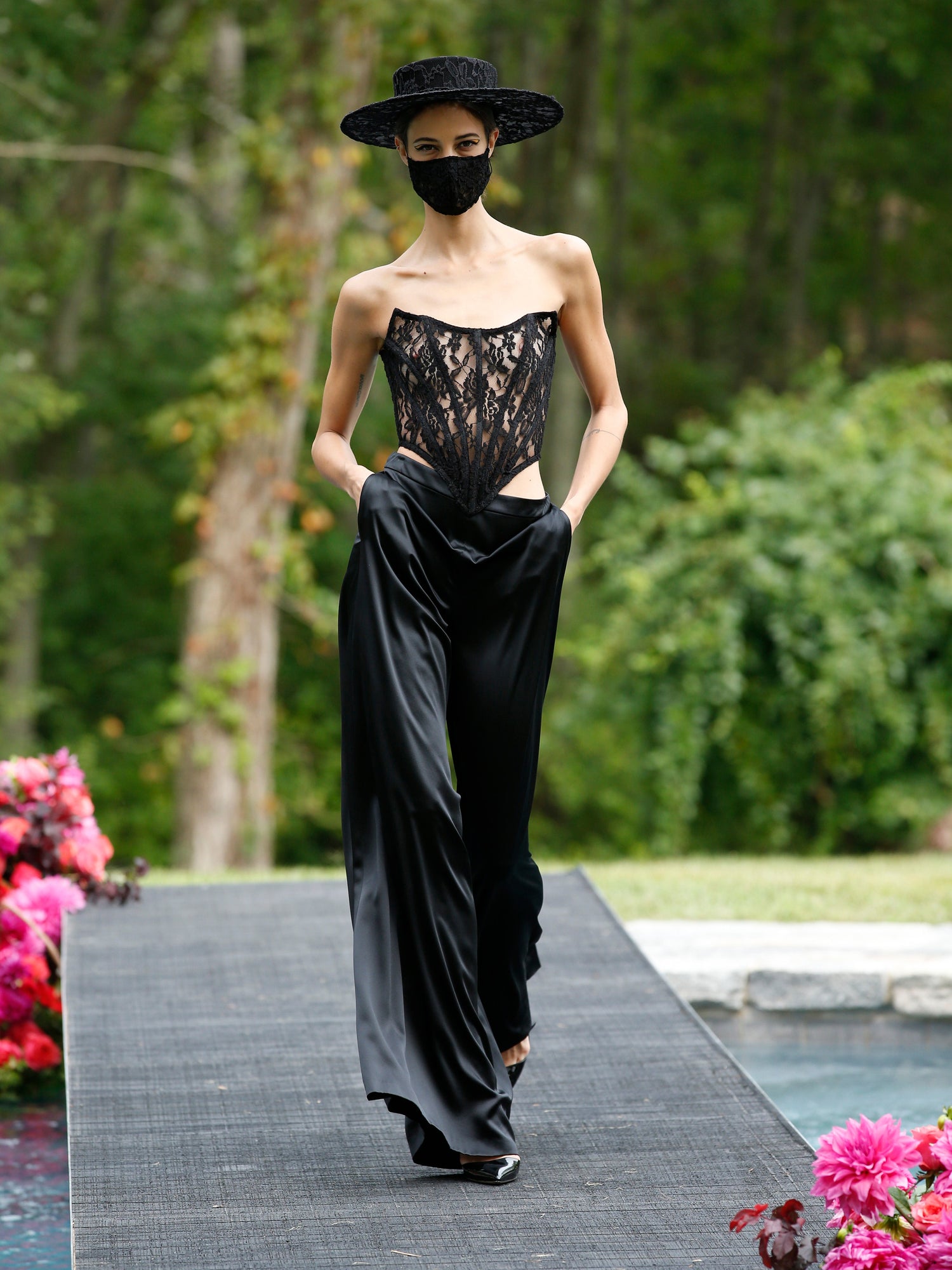 Lace Corset Top