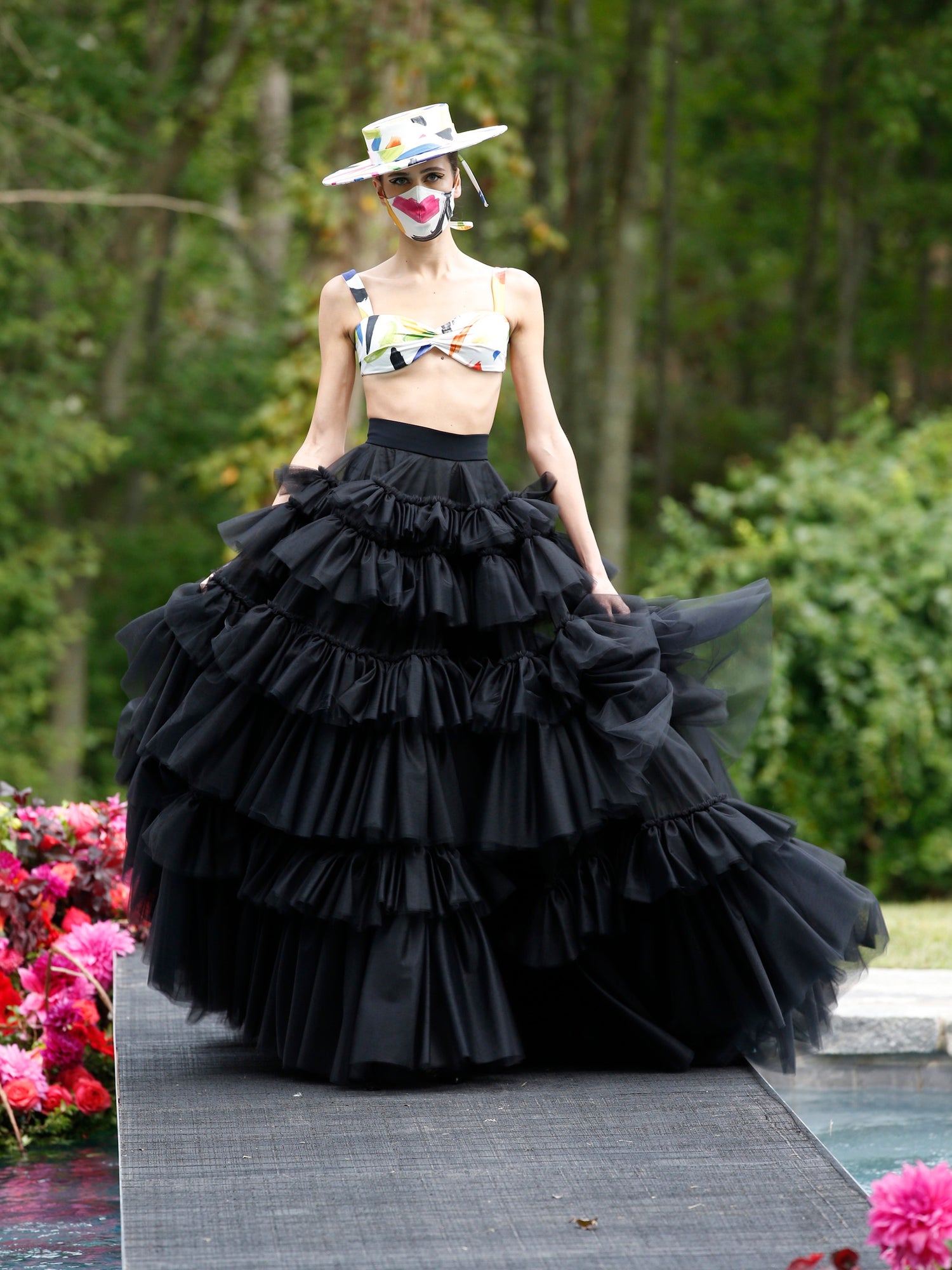 Tiered Tulle Ball Skirt