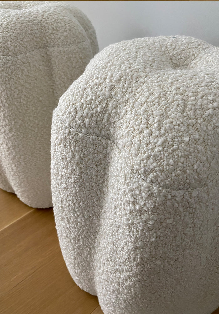 Lily Stool - Ivory