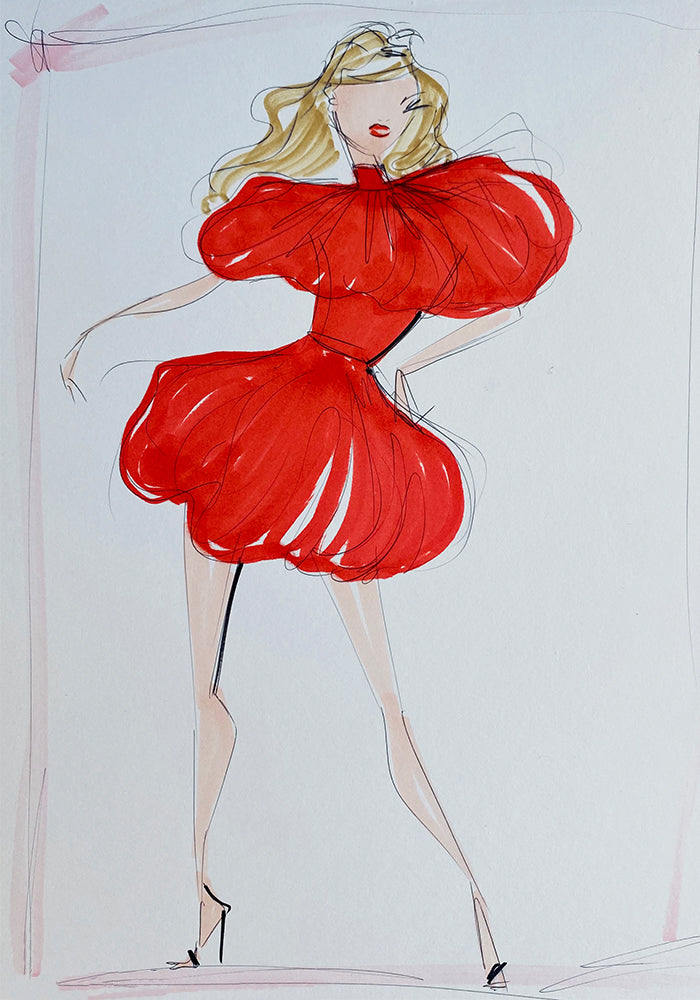 "JLo - Icon Award" - Sketch Print
