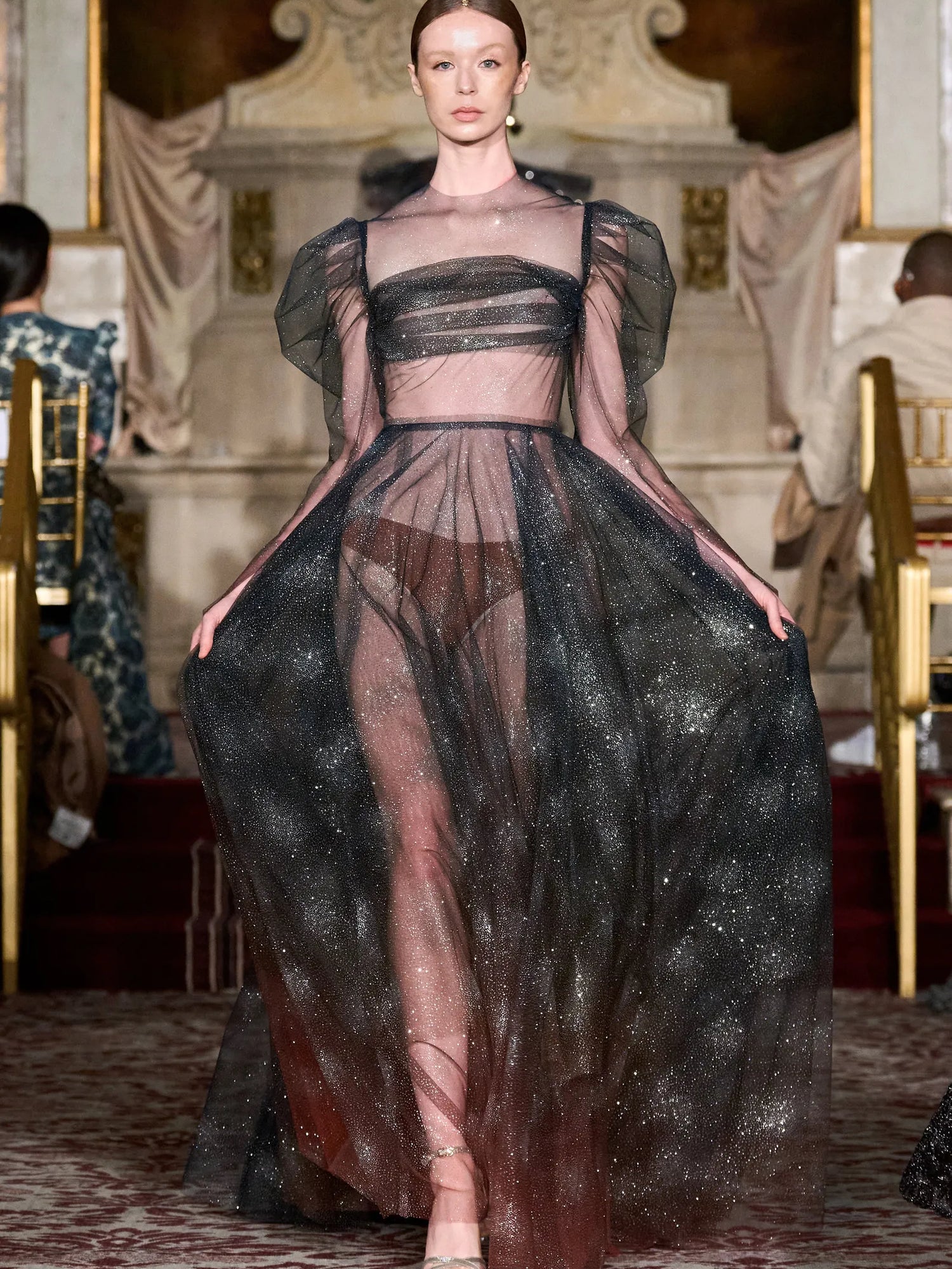 Galaxy Glitter Ombr Tulle Gown | Christian Siriano Galaxy Glitter Ombr Tulle Gown | Christian Siriano