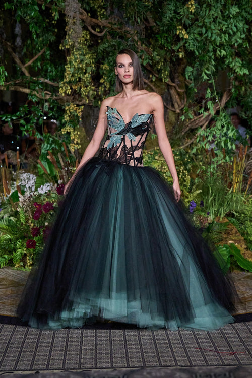 christian siriano grass green slip dress Tahina Sage Chiffon Halter Neck Maxi Dress