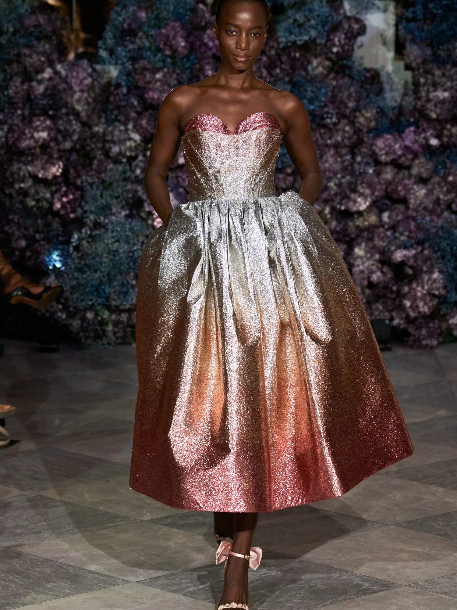 Christian siriano ombre clearance dress