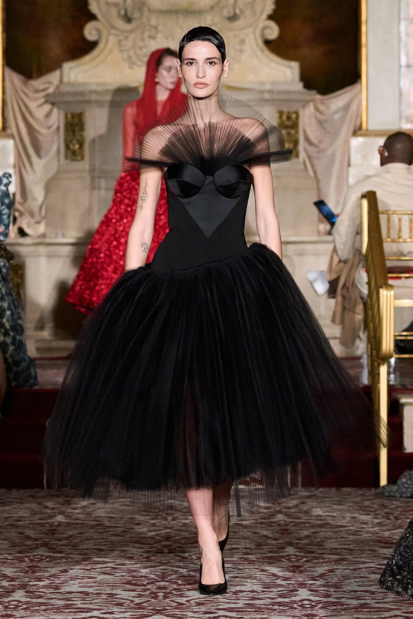 t*6様 定価以下！　Classical tulle dress Chris T 00056-christian-siriano-fall-