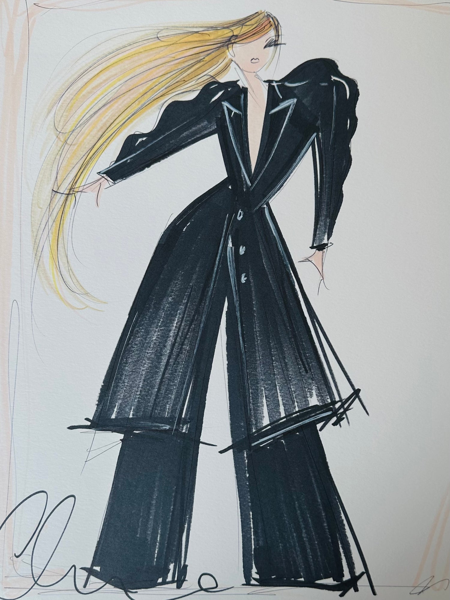 15th Anniversary Show Collection "Avril Lavigne" - Original Sketch