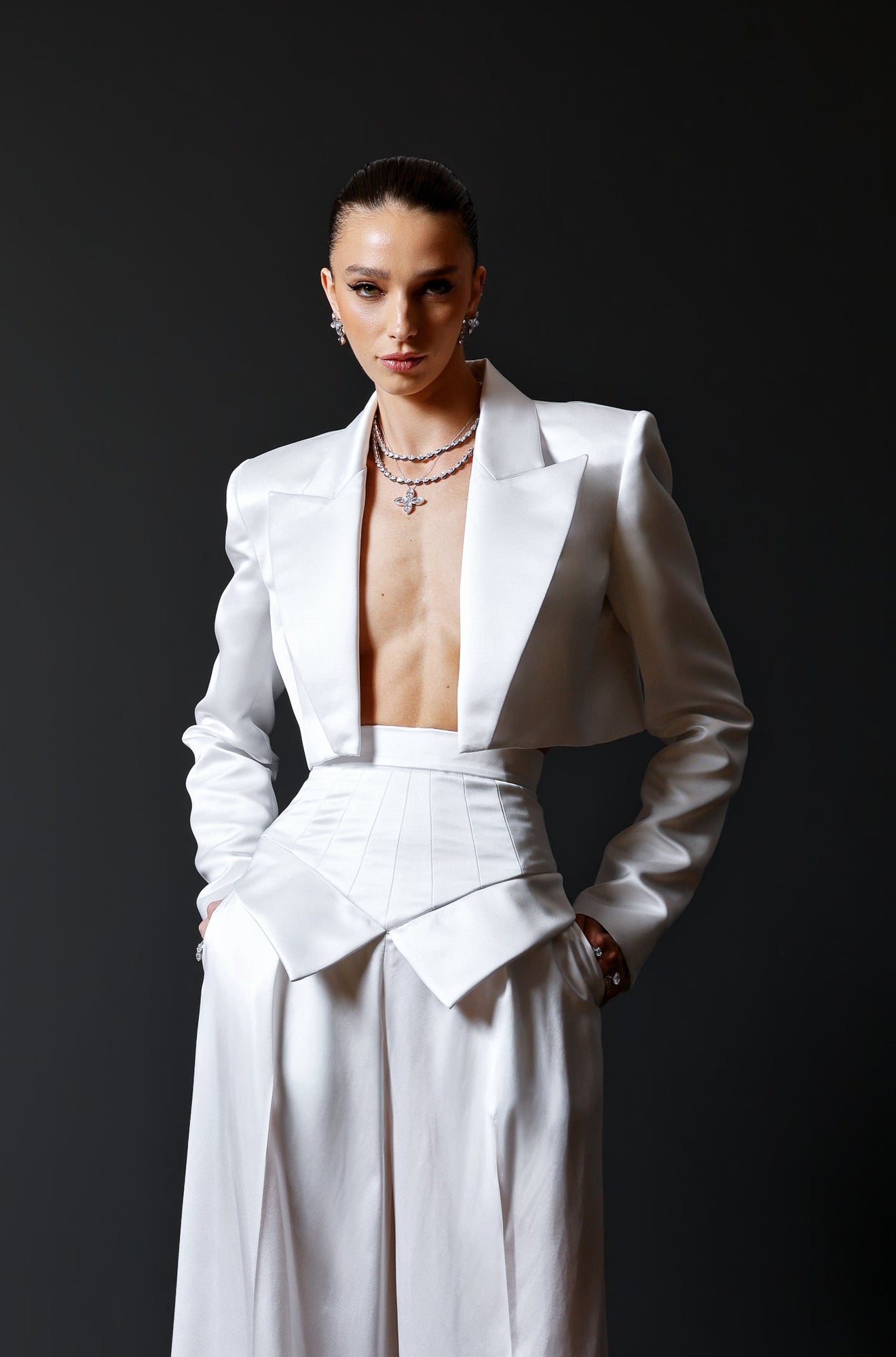 Cropped Blazer