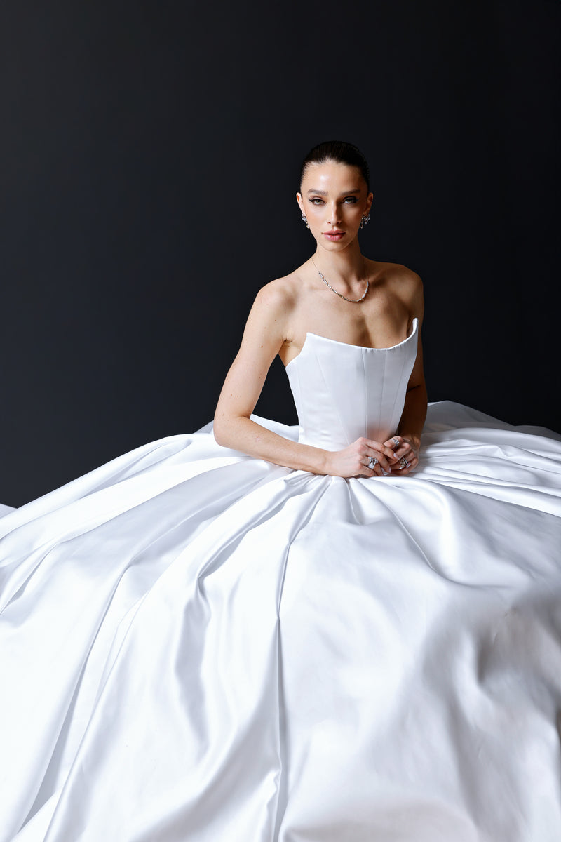 christian siriano wedding dresses Magical bridal fitting moments with one of our custom beauties. New Christian Siriano Wedding Dresses