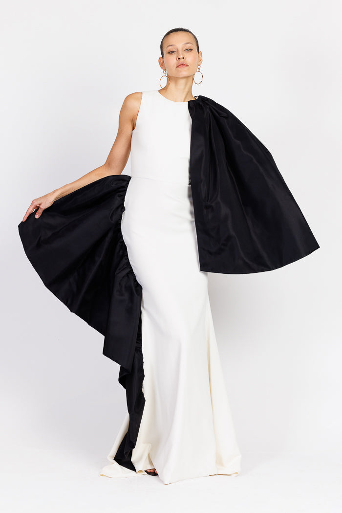 Black and White Gown