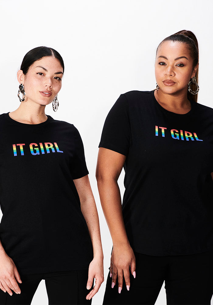 "Pride It Girl " T-Shirt in Black - Limited Edition
