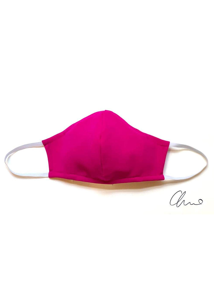 Fuchsia Fitted Mask 2 Pack
