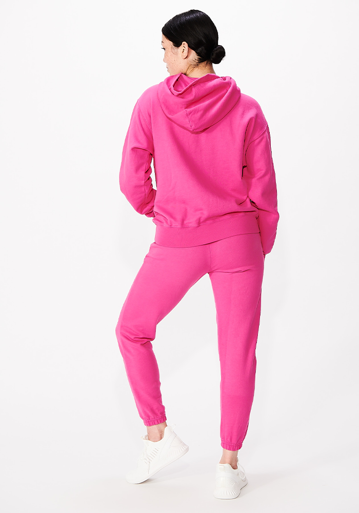 Siriano Sport Hoodie in Pink