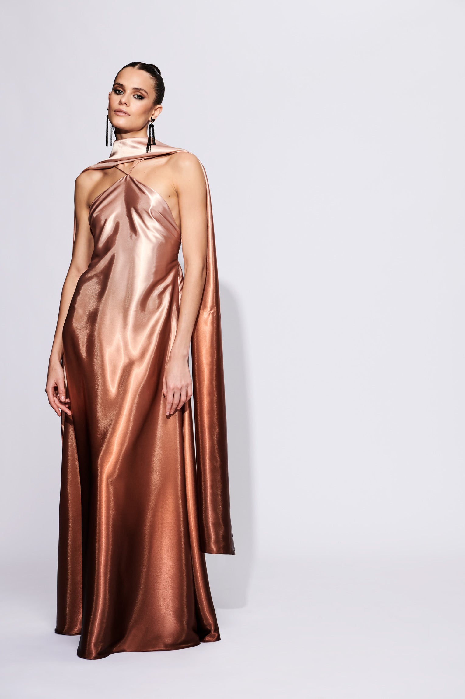 Ombr Halter Gown | Christian Siriano