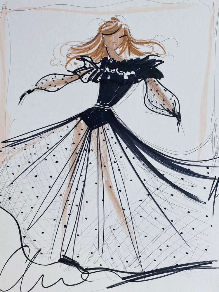 "Mariah Carey" - Sketch Print