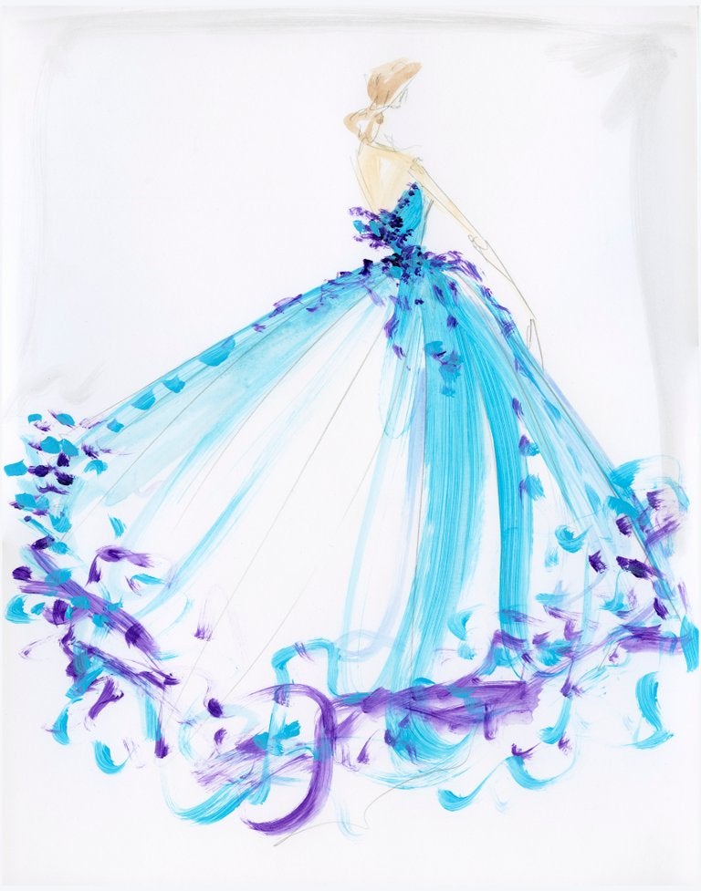 Dresses | Multi Colored Ball Gown | Poshmark